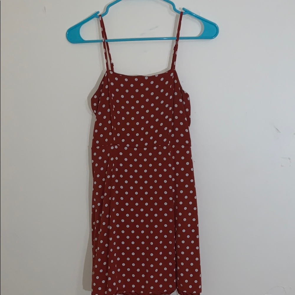 Strappy mini-dress